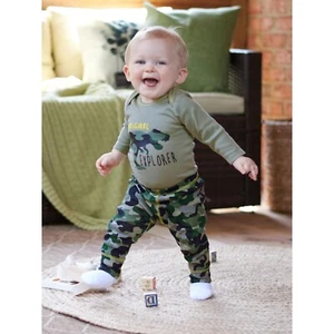 Gerber Onesies Bodysuit, Active Pant, and Cap Outfit Set, 3-Piece, 18 Months - Picture 1 of 8