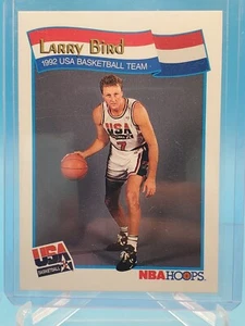 1991-92 NBA Hoops Larry Bird #52 USA Dream Team - Picture 1 of 2
