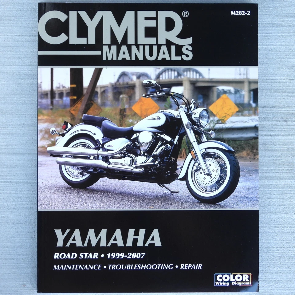 1999-2007 Yamaha Road Star 1600 1700 CLYMER REPAIR MANUAL - Image 1 of 3