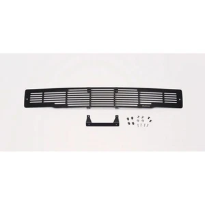 Black Stainless Steel Bar Bumper Grille Insert for 2015-2017 Ford F150 by PUTCO - Picture 1 of 3