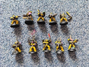 WARHAMMER 40K CHAOS SPACE MARINES POSSESSED PLASTIC 90s/2000 x10 GAMES WORKSHOP - Picture 1 of 7