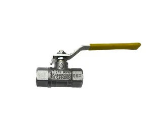 NEW OLD STOCK Unbranded 1/2” x 1/2” NPT Stainless Steel Ball Valve - Picture 1 of 5