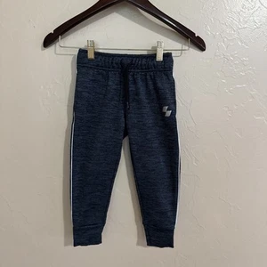 The Children’s Place Sport Boys Jogger Sweatpants, Size XS 4 Black/Gray - Picture 1 of 5