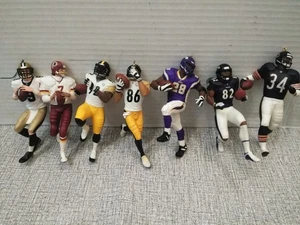 Hallmark Keepsake NFL FOOTBALL Walter Payton, BREES, HARRISON, WARD, SHARPE (7ER-PACK) - Bild 1 von 15