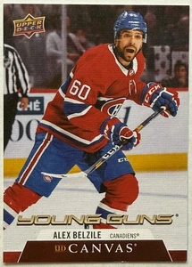 2020-21 Upper Deck Canvas Series 2 #C237 Alex Belzile - Picture 1 of 2