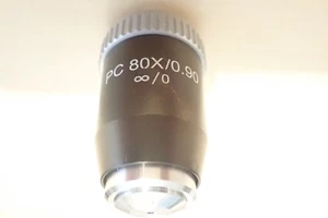 Vision Engineering 80x/0.90 ∞/0 Infinity Microscope Objective lens Metallurgical - Picture 1 of 4