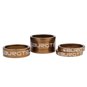 Burgtec 1-1/8 inch Headset Stem Spacer Kit - Kash Bronze - Picture 1 of 1