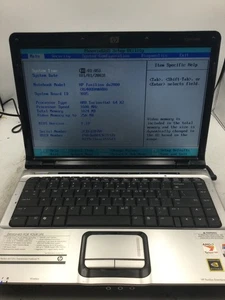 HP PAVILION DV2000 - BOOTS TO BIOS - AMD TURION - 1GB RAM - 14" -READ DESC-BB - Picture 1 of 6