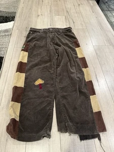 Vintage Levi’s SilverTab Baggy Corduroy Pants W36 L34 Black Made in USA 90s Y2K - Bild 1 von 12