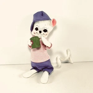 Annalee 2019 Spring Boy Mouse with Watering Can 6" Posable Figure - Picture 1 of 7