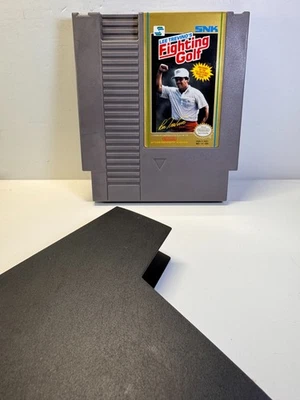 Lee Trevino's Fighting Golf (Nintendo NES, 1989) Authentic. GREAT LABELS! Tested - Image 1 of 4