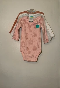 Body manica lunga bambina 4 pezzi bambina taglia:3-6 mesi - Foto 1 di 4