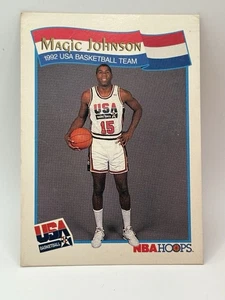 1991-92 NBA Hoops - #54 Magic Johnson - Picture 1 of 2