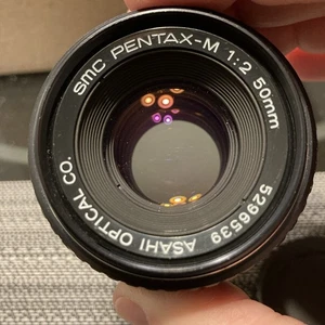 smc pentax-m 1:2 50mm lens Tested W/caps - Picture 1 of 11