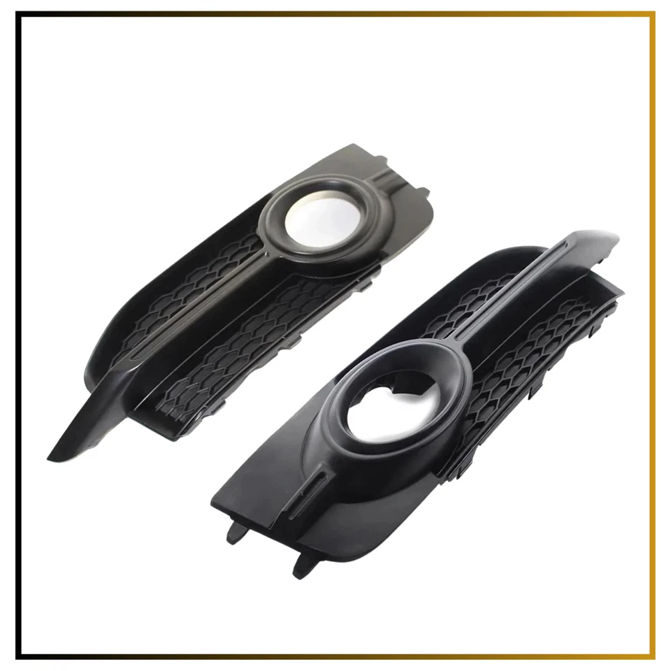 Cubierta de rejilla de luz antiniebla lateral izquierdo y derecho para Audi A1 2011-2014 Foto 1 de 4