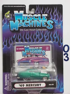 MACCHINE MUSCOLARI '49 MERCURY 02-30 VERDE SCALA 1:64 - Foto 1 di 1