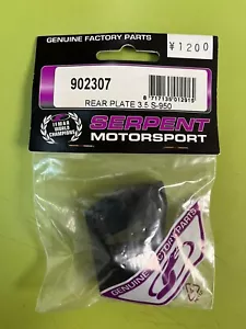 Serpent 902307 Rear Plate 3.5 S-950 950 950r Nitro Car 1/8 - Picture 1 of 1