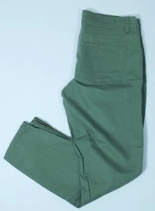 Jean C Wonder para mujer C Wonder verde oliva algodón elástico talla 28 - Imagen 1 de 8