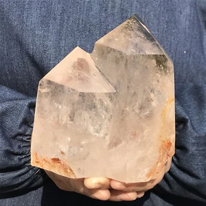 Piedra de obelisco de cristal de clorito natural de 2,6 libras XA4252 - Imagen 1 de 21