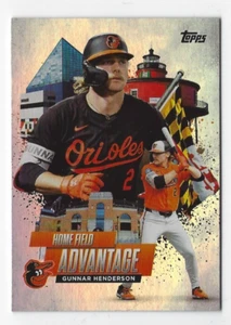 2025 Topps Home Field Advantage Gunnar Henderson - Picture 1 of 2