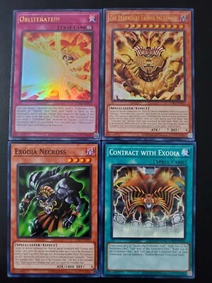 YUGIOH Legendary Exodia Incarnate Exodia Necross Obliterate LDK2 Ultra Rare - Image 1 of 4