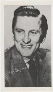 Kirk Douglas vintage 1950s era 3 X 5.5 Paper Printed Photo - Film Star E1 - Picture 1 of 2