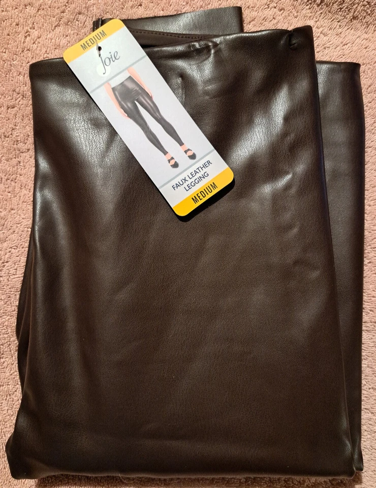 Joie Women's Faux Leather Legging Espresso Medium