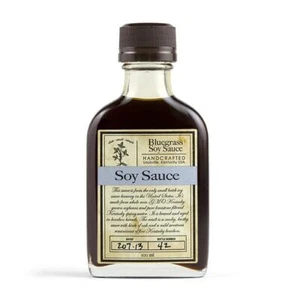 Bluegrass Microbrewed Soy Sauce 338 Fl Oz Handcrafted Bourbon Aged Non GMO - Picture 1 of 1
