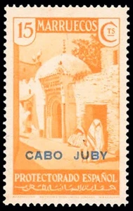 Cabo Juby - Edi ** 71 - 1935/36 - Habilitado 15 cts. - Bild 1 von 1