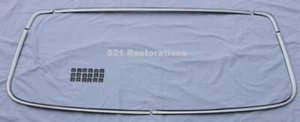 Rear Glass Reveal Window Trim with Clips Fits 71 72 73 74 Barracuda Cuda Mopar - Bild 1 von 1