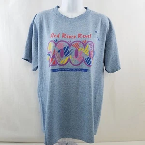 Anvil Adult Large T Shirt Red River Revel 2000 Art Festival Staff Shirt - Picture 1 of 8