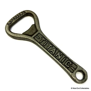 RMS Titanic Iron Bottle Opener - White Star Line Maritime Nautical Memorabilia - Picture 1 of 2