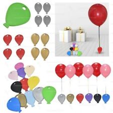 Balloon Shaped baloon Plastic Weights - Silver - Packs of 5,10, 20, or 50 baloon