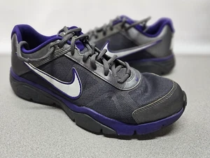 Nike Mens Size 9.5 Dual Fusion TR 3 Purple Black Sneaker Shoes - Picture 1 of 11