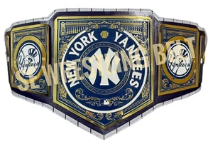 MLB New York Yankees Legacy Heavyweight Championship Belt Adult Size Replica 4mm - Picture 1 of 4