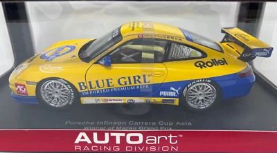 Porsche 911 996 Infineon Carrera Cup Asia Winner Macau #80574 (ea2) 1/18 AUTOart - Imagem 1 de 4
