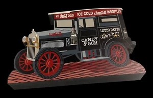 Coca-Cola Sheila's Collectibles Refreshing Delivery Truck 1998 Shelf Sitter Wood - Picture 1 of 7