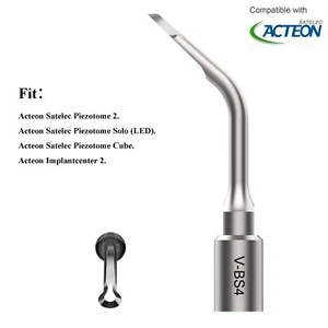 Dental Bone Surgery Tips BS4 Satelec ACTEON Piezotome 2 Cube Surgery Tips BS4 - Picture 1 of 24