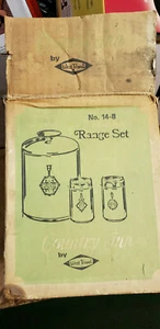 vintage country inn by West bend range set model 14-8 NOS NIB - Picture 1 of 3