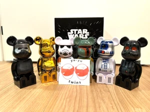 Medicom Toy BE@RBRICK Cleverin Bearbrick Star Wars 6 Piece Compete Set Limited - Picture 1 of 9
