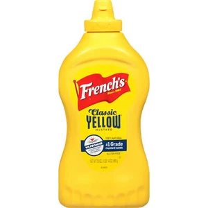 French's No Artificial Flavors Gluten Free Classic Yellow Mustard Squeeze Bottle - Picture 1 of 1