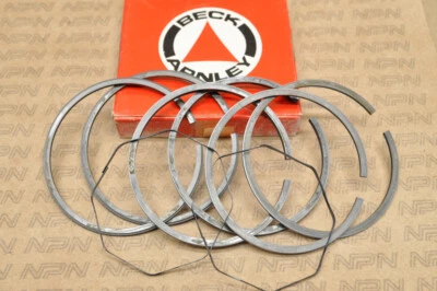 Nuevo de Lote Antiguo Honda CB750F CB750 K2-1976 Beck .50 Juego de Anillos de Pistón de Gran Tamaño 13031-300-000 Foto 1 de 2