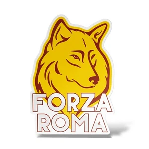 Sticker ROMA Ultras LUPA Adhesivo Pared Decal Laptop Murale Vinilo Bandera PVC - Imagen 1 de 7
