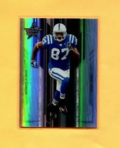 REGGIE WAYNE INDIANAPOLIS COLTS 2005 LEAF R&S FOOTBALL CARD #44 REFRACTOR #76/99 - Picture 1 of 3