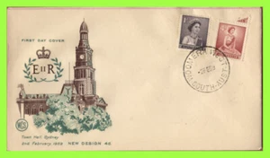 Australia 1959 QEII 1d and 4d definitives on u/a First Day Cover - Picture 1 of 1