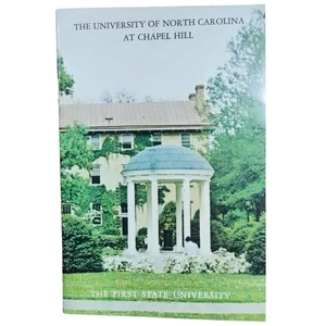 UNC University of North Carolina at Chapel Hill Info Ephemera 1971-1972 Booklet - Bild 1 von 7