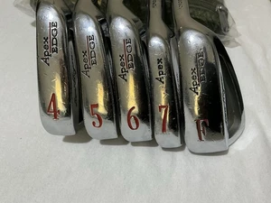 Mixed Apex Edge Golf Irons Set 4, 5, 6, 7(Apex) with F Wedge!! Look!! - Picture 1 of 13