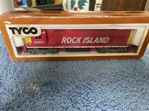 Vintage Tyco HO Rock Island Alco Century #4301 model train engine tested running - Picture 1 of 18