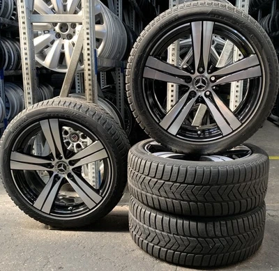 4x Original Mercedes-Benz Winterräder 225/45 R18 95H - für C-Klasse W206 S206 14 - Bild 1 von 4