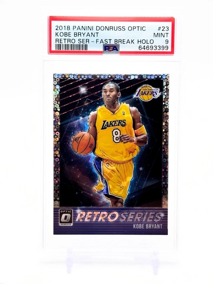 2018-19 Panini Donruss Optic Retro Series Kobe Bryant #23 Fast Break Holo Prizm - Image 1 of 2